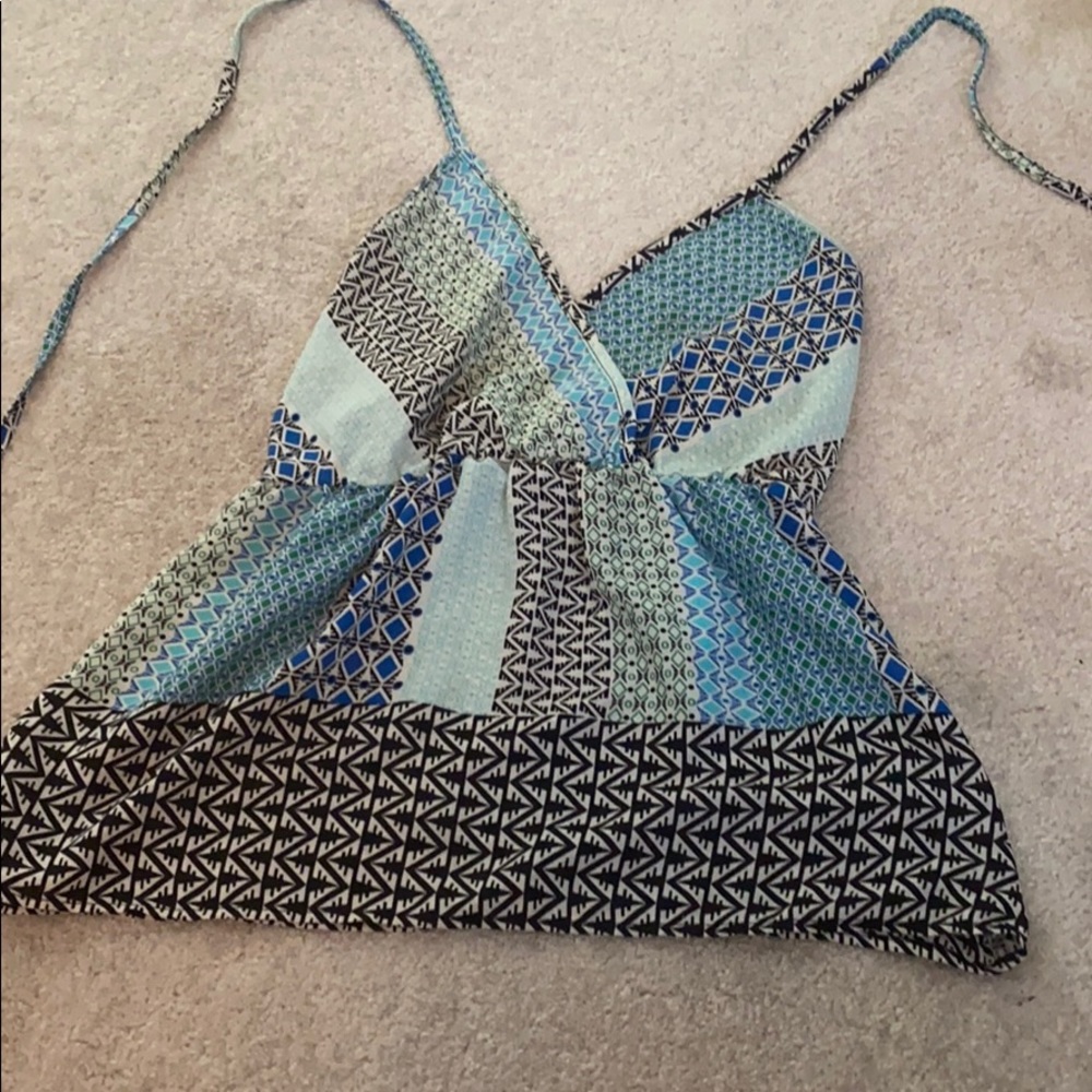 Cute boho flowy top